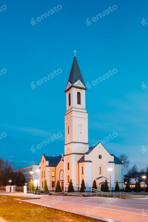 Preview: Gomel, Belarus. Church Of The Nativity Of The Virgin Mary On Sov