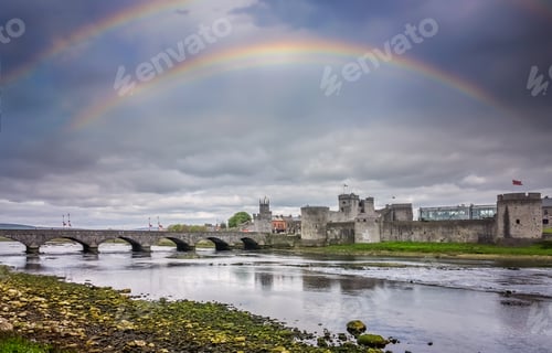 Preview: Rainbow over King Johns Castle