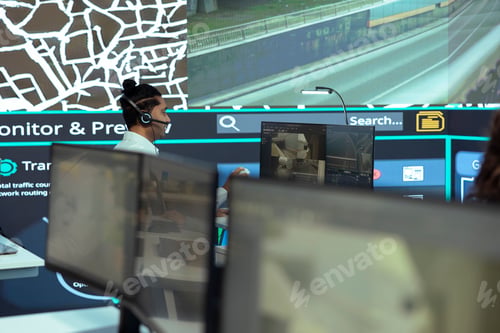 Preview: Indian call center operator gives parcel shipment updates to clients