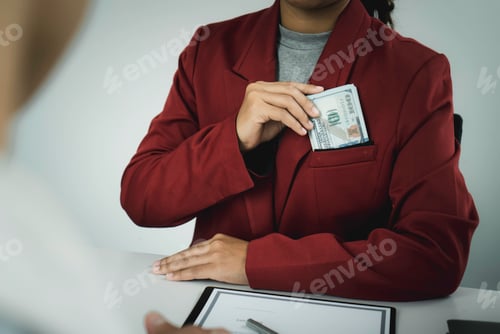 Preview: A female land brokerage is fetching dollar bills in cash to bribe male Land Department officials to