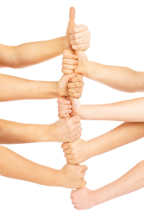 Preview: Hands in a team