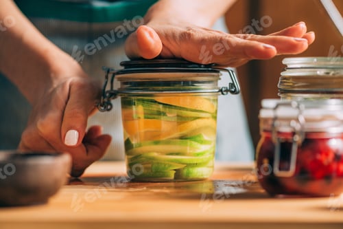 Preview: Jar with Fermented Fruits
