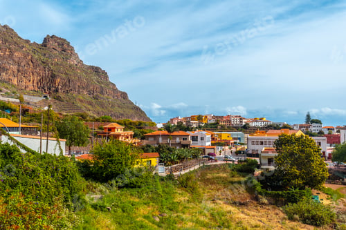 Preview: Agulo village in the north of La Gomera, Canary Islands