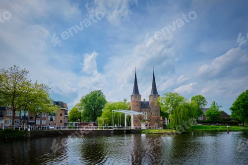 Preview: Oostport Eastern Gate of Delft. Delft, Netherlands