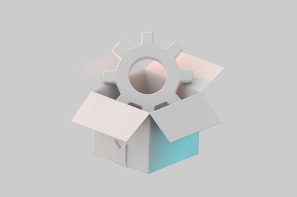 Preview: Gear in cardboard shipping box