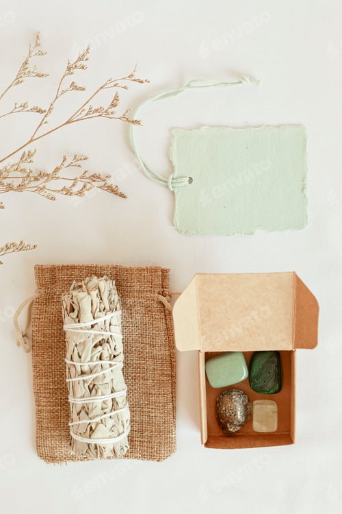 Preview: Crystals kit for abundance, money and prosperity. Gift idea