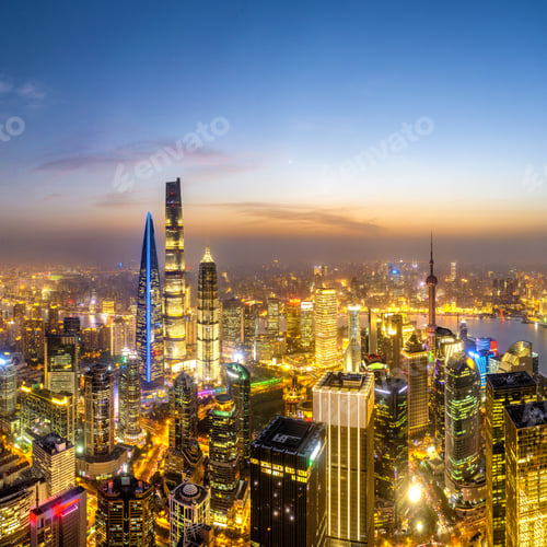 Preview: Shanghai skyline