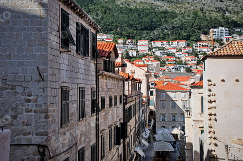 Preview: Buildings and streets of Dubrovnik, Croatia