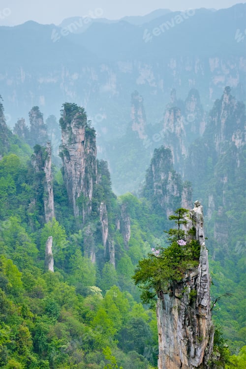 Preview: Zhangjiajie mountains, China