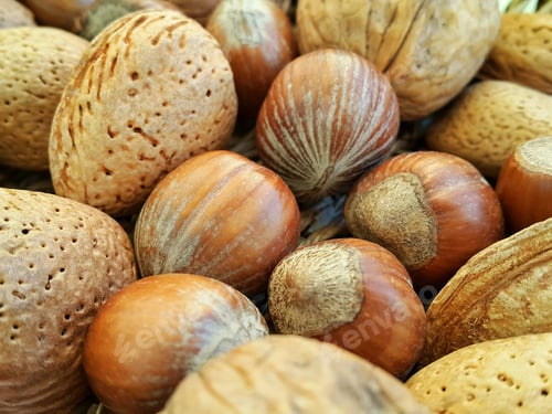 Preview: Mix of different types nuts