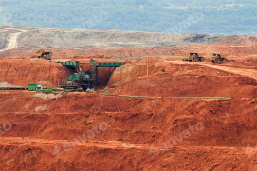 Preview: Coal mining. The truck transporting coal, Thailand.