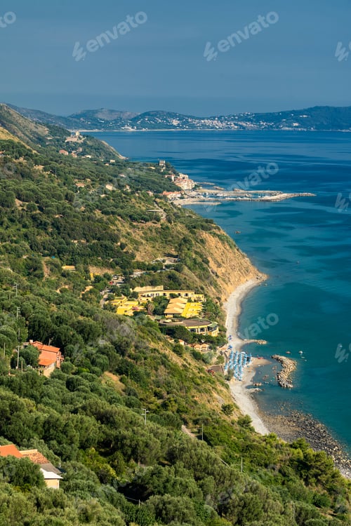 Preview: Coast at Baia Tirrena, Salerno, Italy