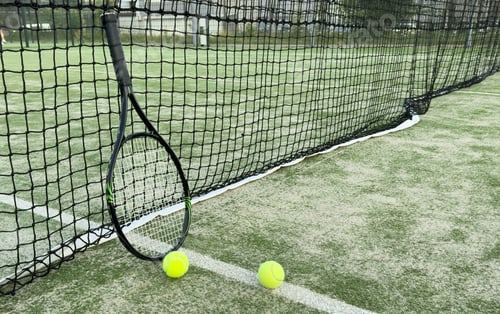 Preview: Tennis courts racket game activity yellow match athletes sports games