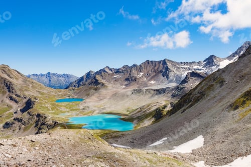 Preview: Mountain range, Davos, Graubünden, Switzerland