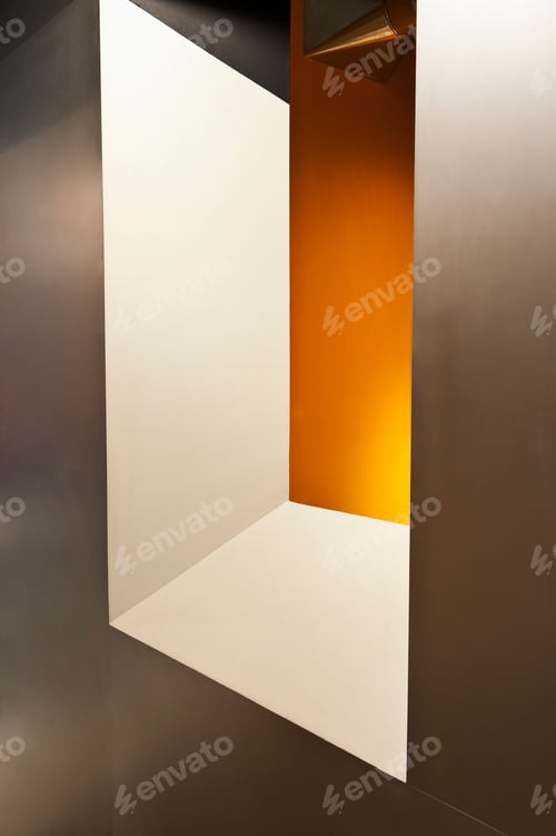 Preview: Window onto yellow wall.