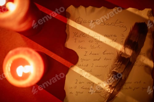 Preview: Christmas Letter Background