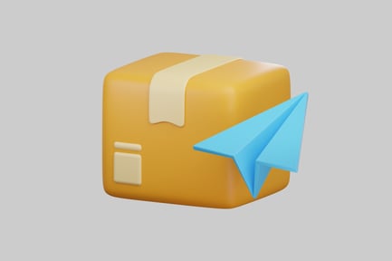 Preview: Package delivery with paper airplane