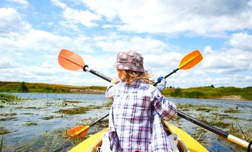 Preview: Kayaking on the river
