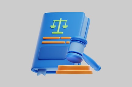 Preview: Book of law with gavel