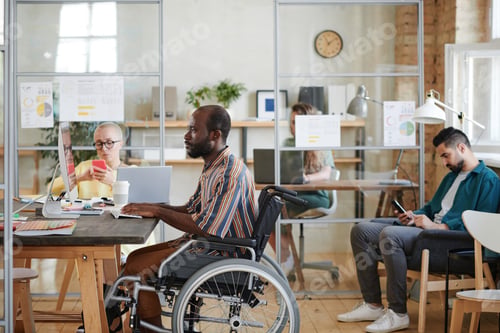 Preview: Business people working at office