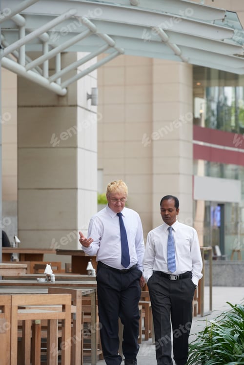 Preview: Business Colleagues Walking Back to Office