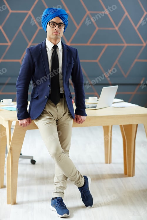 Preview: Businessman in turban