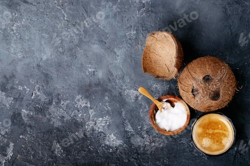 Preview: Bulletproof coffee with coconuts