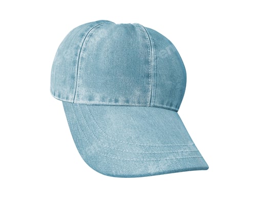 Preview: blue jeans cap on white