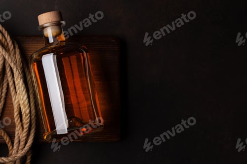 Preview: Bottle with rum