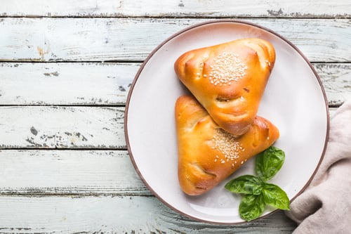 Preview: Savory Buns Served on a Plate