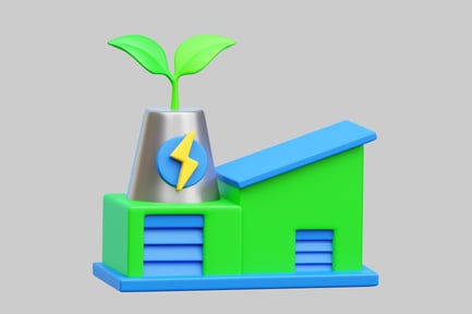 Preview: Sustainable Energy Factory Plant 3D