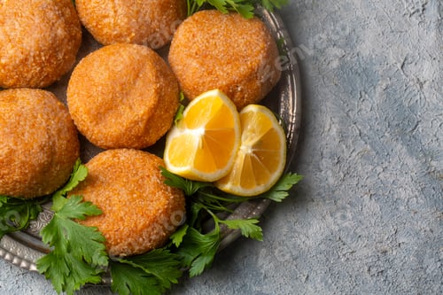 Preview: Kibbeh is a popular dish in Middle Eastern cuisine (Turkish name; icli kofte - Adana icli koftesi)