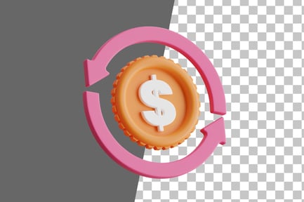 Preview: Funds 3D Icon