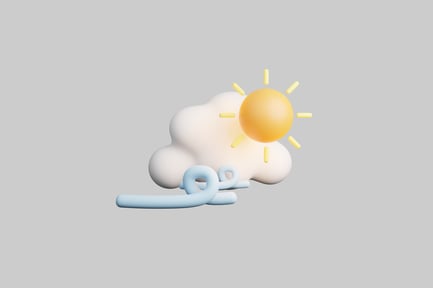 Preview: Windy day with sun and cloud