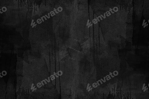 Preview: Black concrete texture with dirty painted. Abstract background.
