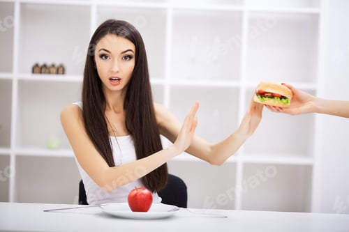 Preview: Choose between junk food versus healthy diet