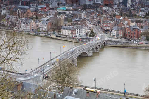Preview: Namur, city in Belgium by river Meuse, Walloon region