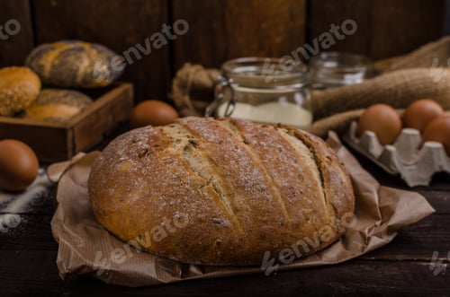 Preview: Homemade bread, product photo