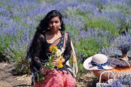 Preview: Indian lavender field