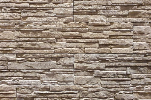 Preview: a close-up with a ornamental stone wall