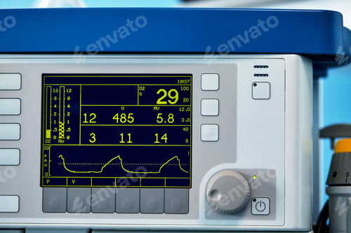 Preview: Monitoring of patient's heart in intensive care unit