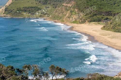 Preview: View of a beautiful Sydney beach in Australia
