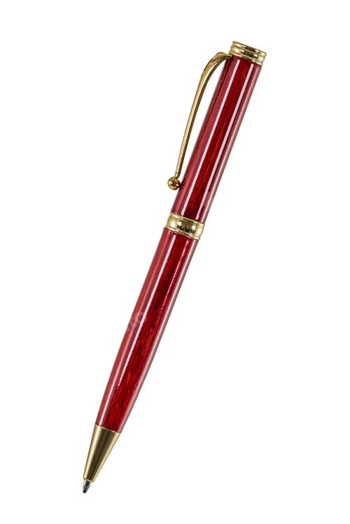 Preview: Pen, isolated on white background, with clipping path