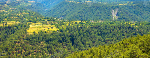 Preview: Summer scenic landscapes in the mountains in Turkey.banner