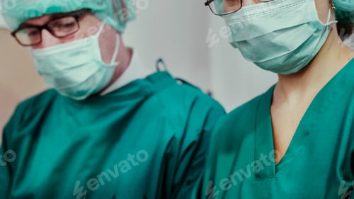 Preview: Coronavirus medical staff banner template mockup
