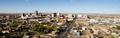 Preview: Albuquerque Downtown City Metro Skyline Desert South New Mexico
