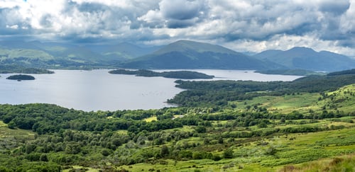 Preview: Views of Lake Lomond from Conic Hill, Scotland