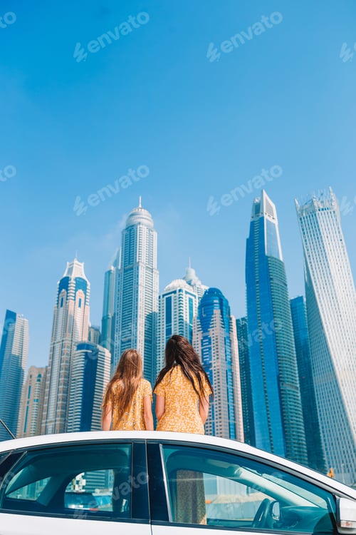 Preview: Summer car trip and young family on vacation