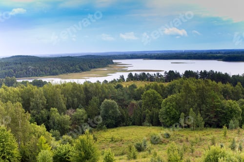 Preview: Panoramic view of Lake Braslav national park in Belarus