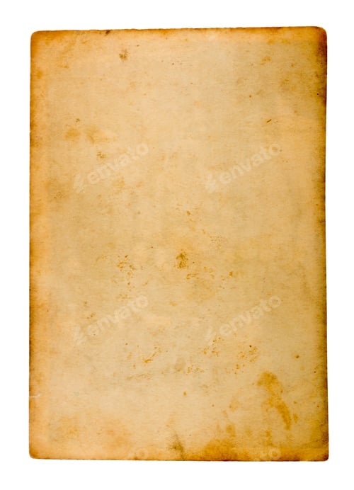 Preview: Blank aged paper with a worn texture waiting for text or images to be added